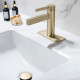 Single Faucet Bathroom Sink Lavatory Faucet with Drain Assembly F50